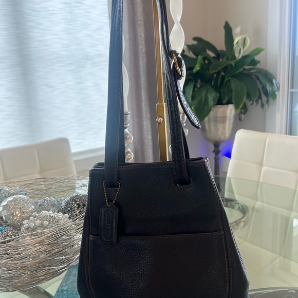 Coach Legacy 1997 Vintage Crossbody Bag Dark Brown- Rare Made In USA - Picture 7 of 7